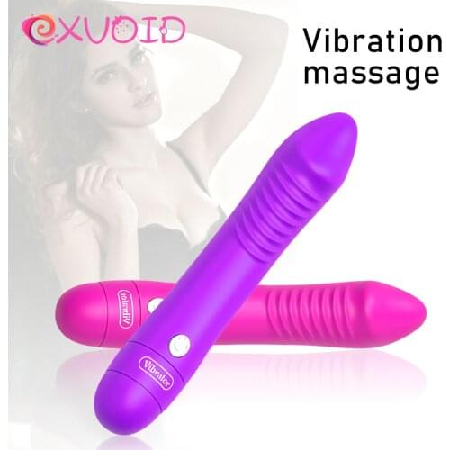 EXVOID Realistic Penis 12 Speeds Dildo Vibrators Sex Toys for Women Intimate Goods AV Stick G Spot Massager Strong Vibration