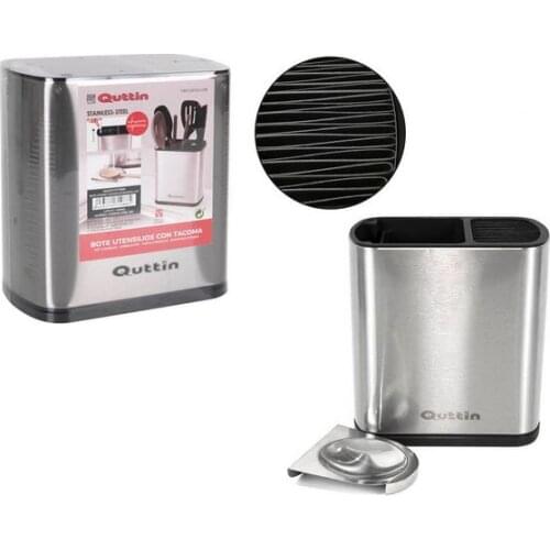 Pot for Kitchen Utensils Quttin (19 x 12 x 19,4 cm)
