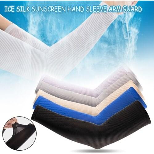 Cooling Arm Sleeve UV Protection for Outdoor Cycling Running Sports Women Men A7