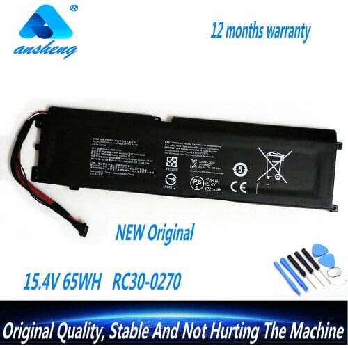 Genuine RC30-0270 Laptop Battery For Razer Blade 15 Base Stealth 2018 Series Notebook RZ09-03006 RZ09-0270 RZ09-02705E75-R3U1