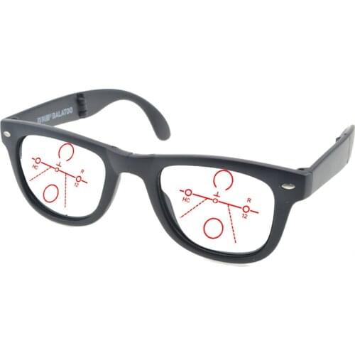 Progressive Multifocal Anti Blu Light Reading Glasses Foldable Frame Men Women High Quality +1.0 +1.5 +1.75 +2.0 +2.5 +3 +3.5 +4