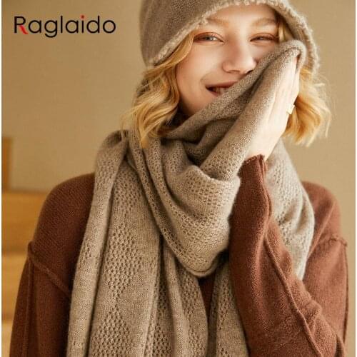 Natural Cashmere Wool Hat Women Winter Autumn Warm Soft Stylish Fashion Knitted Beanies Hats
