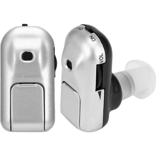 Super Mini Hearing Aid Ear Sound Amplifier Adjustable Tone Hearing Aids Portable Ear Hearing Amplifier for the Deaf Elderly