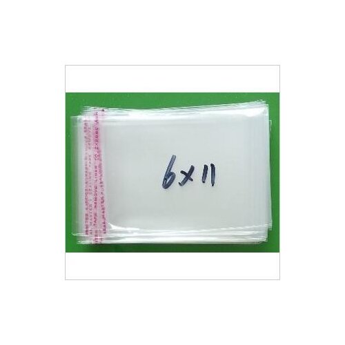 Thick Bag !Packing Bags !1000pcs/lot (6*11cm) Clear Resealable Plastic Bags, Self Adhesive Seal Plastic Bags,Free Shipping