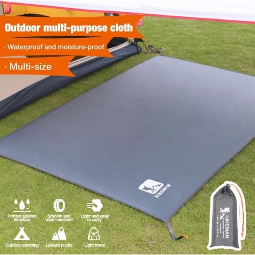 Thicken Camping Tarp Waterproof Picnic Mat Durable Beach Pad Multifunctional Tent Footprint Sun Canopy Ground Sheet for Hiking