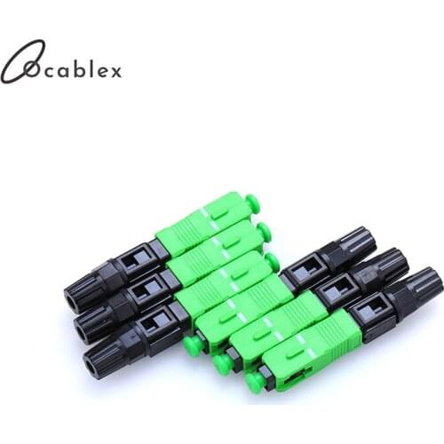 High Quality 0.3dB Embedded FTTH Fiber Optic Quick Connector for CATV FTTH SC/APC SM Fast Connector