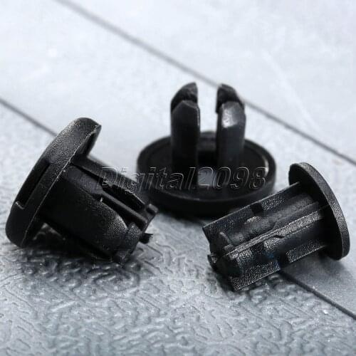 Yetaha 50Pcs Plastic Fastener Retainer Clip 11mm Auto Bumper Push Engine Fender Clips Door Trim Panel Rivet Universal For Toyota