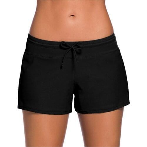 Women Pure Color Swimming Trunks Ladies Bikini Bottom Sports Swimwear Briefs Slim Tankini Swimming Panties summer swimsuit #YJ