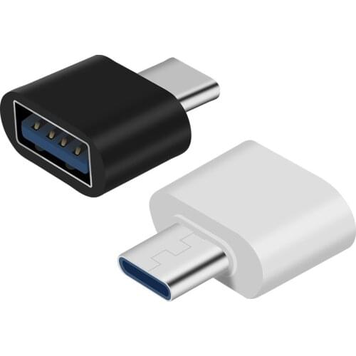 For Universal USB to Type C Adapter Android Mobile Device Mini Type C Jack Splitter Smartphone USB C Connector OTG Converter