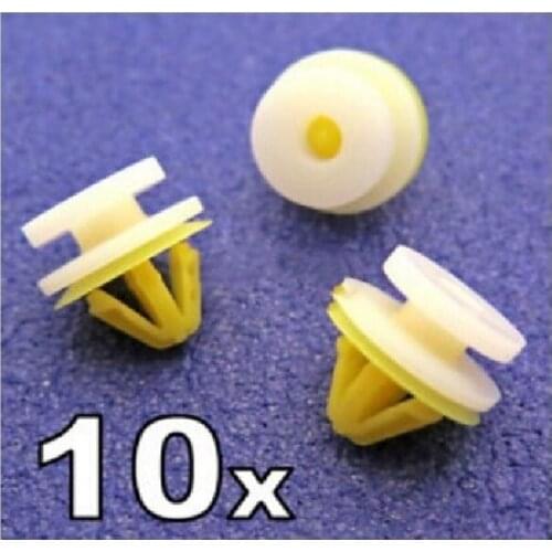 10x For Land Rover Discovery & Freelander Door, Sill & Wheelarch Moulding Trim Clips