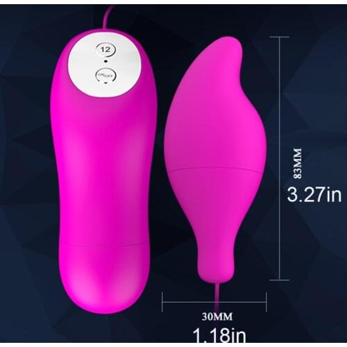 12 Frequency Vibration Female Jumpe Egg Vibrator Sex Toys for Women Clitoral Stimulator Massager Adults Sex Shop Tools