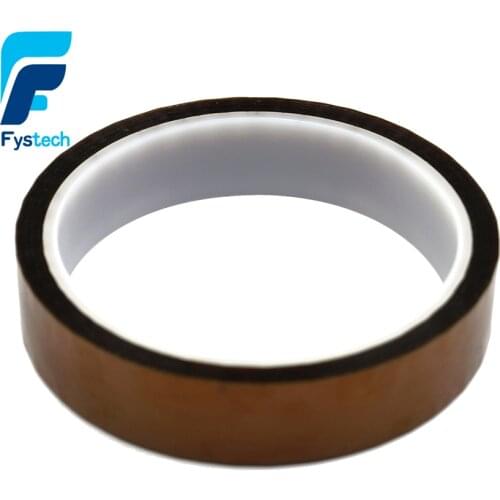 2pcs New 20mm 30m 100ft Adhesive Tape Gold High Temperature Heat Resistant Polyimide Tape for BGA Electronic Industry