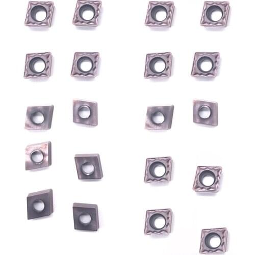 50PCS CCMT09T308 HMP PC9030 Carbide Inserts Turning tool CCMT 09T308 Lathe Tools cutter CNC Holder SCLCR1212H09 S12M-SCLCR09