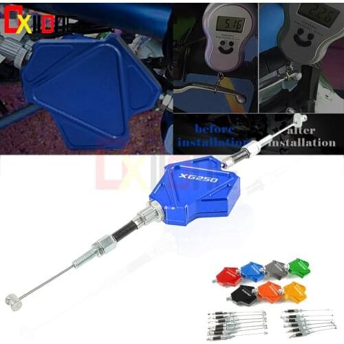 Motorcycle Accessoriess Stunt Clutch Easy Pull Cable System For Yamaha XG250 TRICKER XG 250 TRICKER 2004 2005 2006 2007-2010