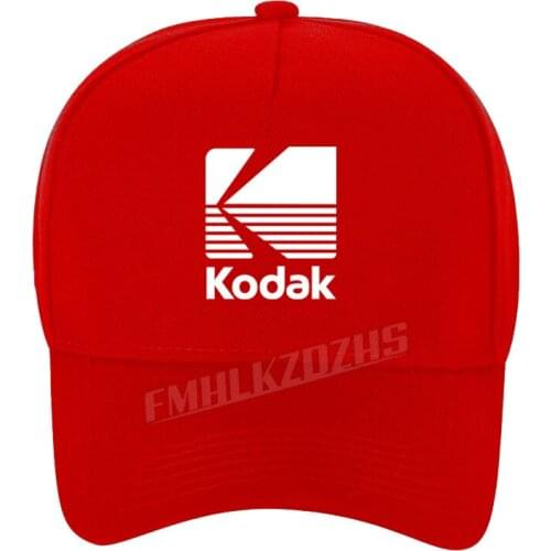 Kodak Photography Logo Mens Baseball Cap for Men Camera Film Retro Vintage Sun Shade Hip Hop Caps M68
