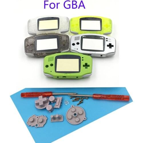 For Gameboy Advance Shell Complete Housing Case Shell for Nintendo GBA Housing Case