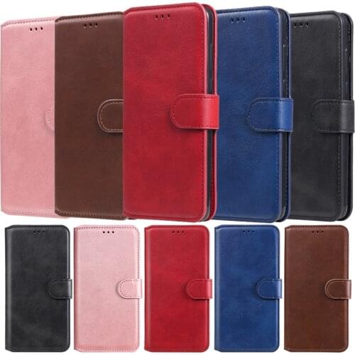 Luxury Leather Wallet Case For OPPO A5 AX5 A5S AX5S A7 AX7 A9 A1K A11K A12 A12S Narzo 20A Holder Card Slots Flip Cover Stand Bag