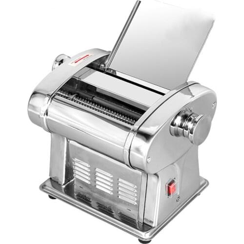 Electric Noodle Dumpling Press Machine Stainless Steel Noodle Maker Spaghetti Roller Dough Pressing Cutter Machine 220V 135W