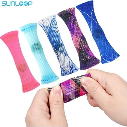 Sensory Mesh Marble Fidget Toys - Increase Focus Relieves Stress Anxiety - Help with Anxiety Disorders ADHD ADD OCD Autism set