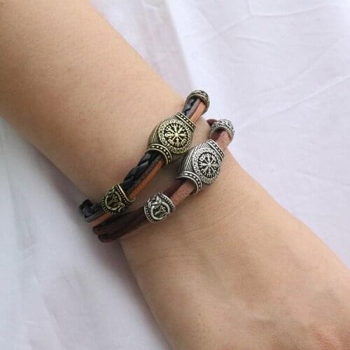 LANSEIS Leather Bracelets