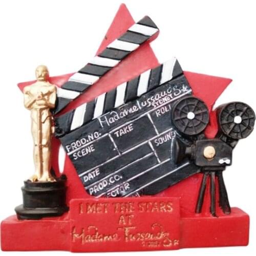 3D refrigerator magnet Sticker Resin souvenir American Oscar statuette model creative home decoration