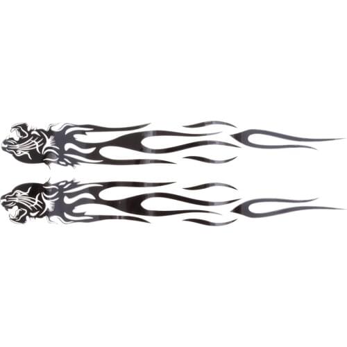 Flame Decals Stickers Helmet Gas Tank Motorcycle Custom for SUZUKI