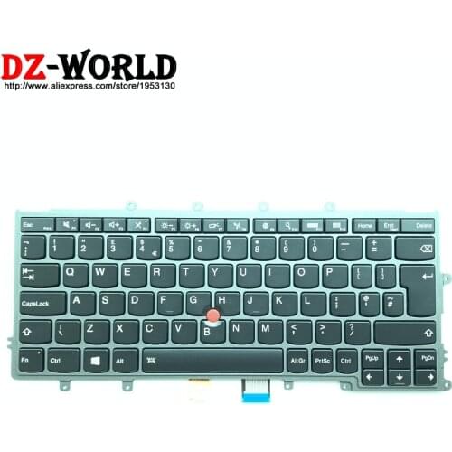 New/Origl GB UK English Backlit Keyboard for Lenovo Thinkpad X230S X240 X240S X250 X260 Laptop 04X0206 04X0244 01AV569 01AV529