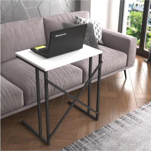 Metal Pedestal Laptop Desk Stand 60x45 Cm White 2021 Home Decoration C Coffee Table Table