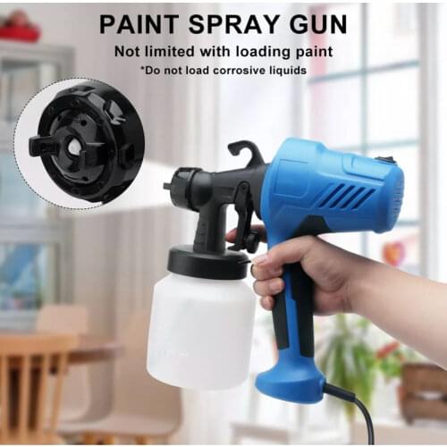 Manual spray gun high pressure electric spray gun 2.5mm 800CC cup latex paint sprayer paint spray gun with spray gun accessories