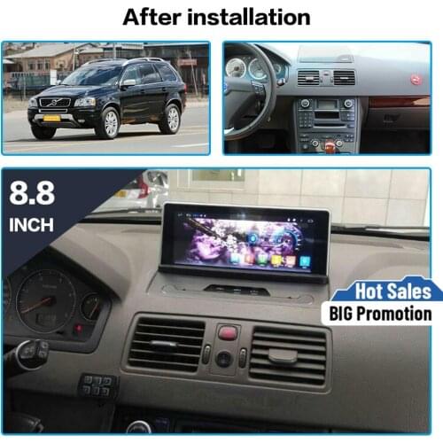 Touch screen Android 7.1 Car Multimedia Stereo For Volvo xc90 2007-2013 Radio GPS Navi Audio stereo player head unit BT free map