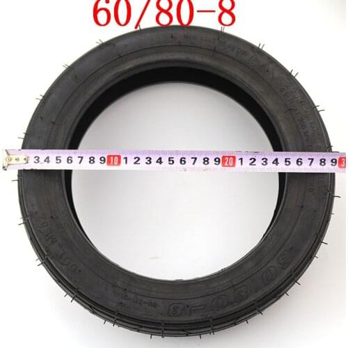 Scooter Tires 60 80-8 tubeless Electric Balance Scooter Off-Road Tubeless Vacuum Tyre for Mini Pro Balance Scooter