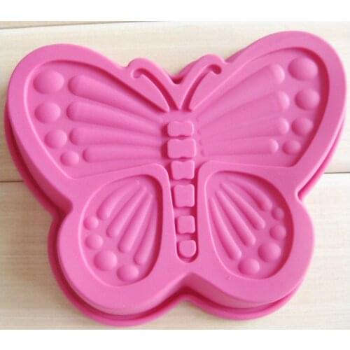 Silicone cake mold single butterfly shape bread jelly mold