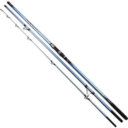 Superhard SURF ROD 4.2M/4.5M 3 Sections Carbon SURF Casting fishing rod CW 100-250g hollow tip and solid tip Seat Beach Rod