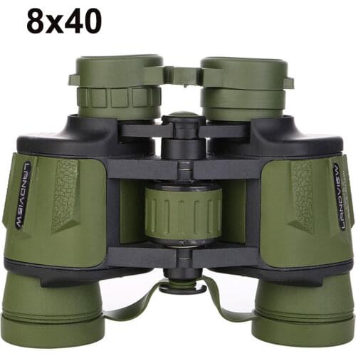 8x40 Telescope HD Telescopio Tourism Outdoor Camping Portable Terrestrial Waterproof Fogproof Shockproof Hunt Binoculars X716B