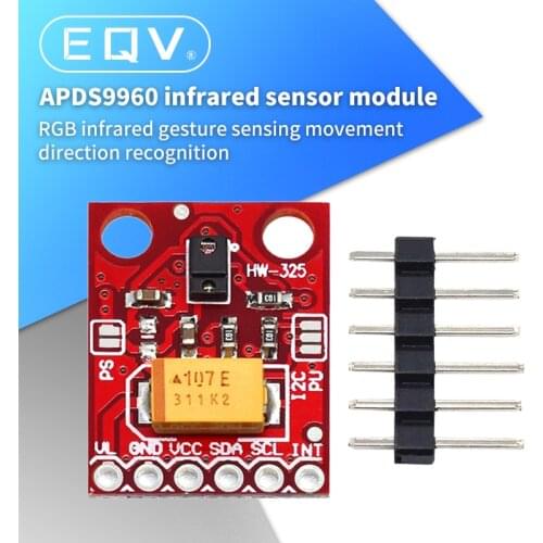 Upgrade GY-9960-3.3 APDS-9960 proximity detection and non-contact gesture detection RGB and Gesture