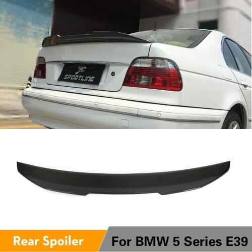 Rear Spoiler for BMW 5 Series E39 1996 - 2003 Carbon Fiber Rear Trunk Boot Lip Wing Lid