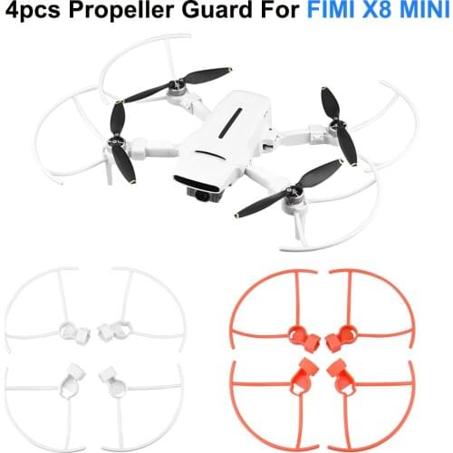4Pcs Quick Release Propeller Guard For FIMI X8 MINI Drone Propeller Protective Ring Protector Cage for FIMI X8 MINI Accessories