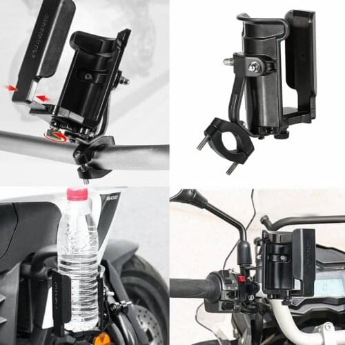 Crash Bar Water Bottle For BMW R1200GS F800GS for Motorbike Guard Drinking Cup Bracket Holder Motorcycle Bike Accessories