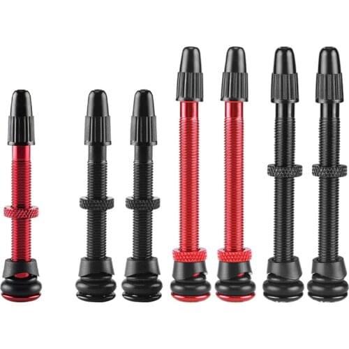 1Pair Tubeless Stem Presta Valve For Road MTB Bike 58/72mm Aluminum Alloy Repairing Elements Tubeless Tire Tyre