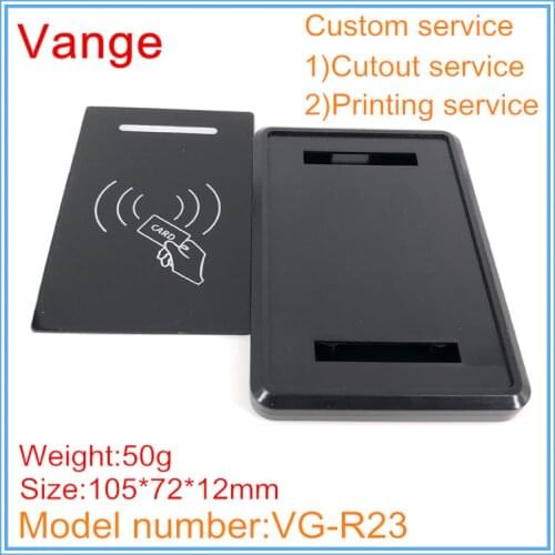 1pcs/lot inductive electronic project box 105*72*12mm ABS plastic junction box enclosure for attendance apparatus product