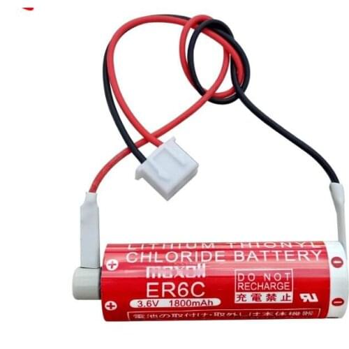 2PCS~25PCS Brand new original ER6C AA 3.6V F2-40BL FX2N/1N PLC Lithium Battery Universal ER6V