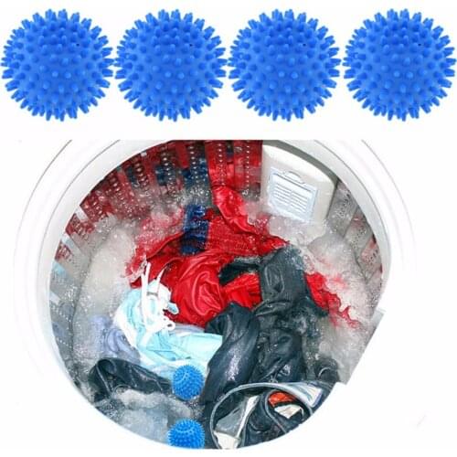 4pcs Dryer Balls Washing Laundry Drying Fabric Fabrics Softener Balls Clean Home
