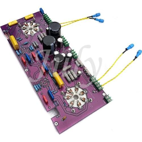 6U8 push FU29 tube push-pull power amplifier board, high power 35W * 2 fever tube amplifier finished board, bass shock