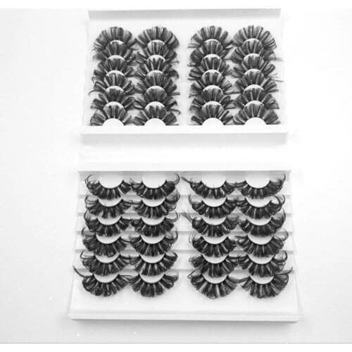 Free Shipping Wholesale 25mm Mink Eyelash 5D Mink Lashes Full Strip 25 mm Mink Lashes