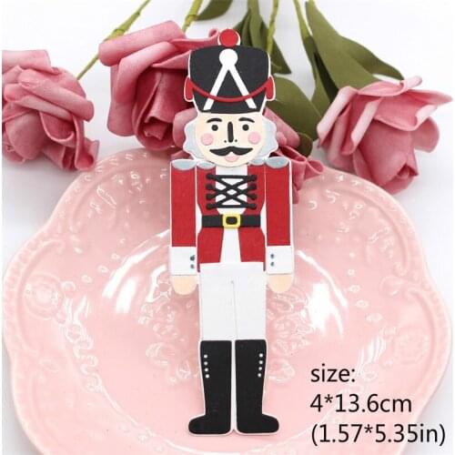 KSCRAFT Christmas Nut Cracker Metal Cutting Dies Stencils for DIY Scrapbooking/photo album Decorative Embossing DIY Paper Cards