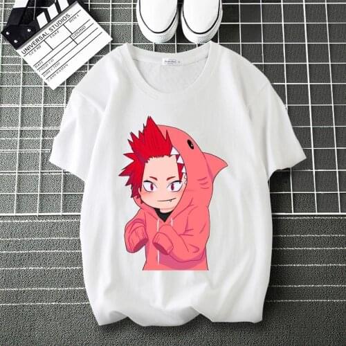 My Hero Academia OCHACO URARAKA Pattern Printed summer T-Shirt Round Neck Short Sleeve Modal Shirt Shirts
