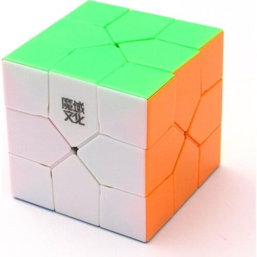 MOYU Redi 3x3x3 Skew Corner Jigsaw Speed Magic Cube Contest Twist Puzzle Toy Multi-Color Stickerless Safe ABS Ultra-Smooth 1PCS