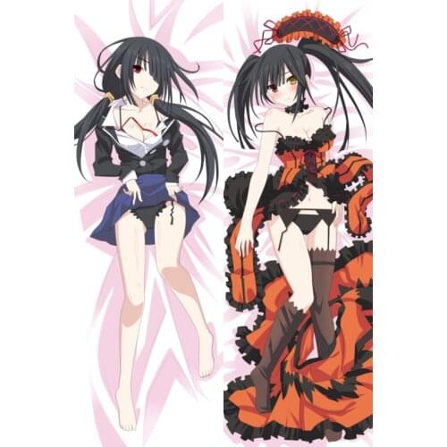 Sexy Japanese Anime Pillowcase DATE A LIVE Tokisaki Kurumi lovely Pillow Case Hugging Body Bedding