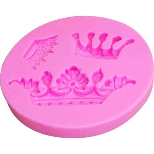 Crown Shape Silicone Mold,Cake Chocolate Kitchen Baking Mould, ,Dining Bar Fondant Cake Tools ,Cake Decorating