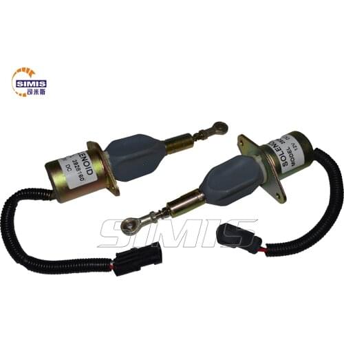 SIMIS New 12V Fuel Shutoff Solenoid for Cummins 6CT8.3 6CAT8.3L